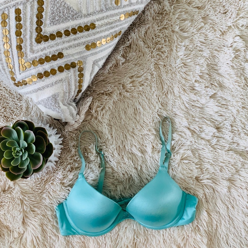 Maidenform Light Blue Padded Bra